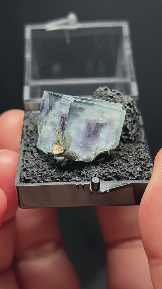 FLUORITE CUBE WITH GREAT ZONING FROM YGX