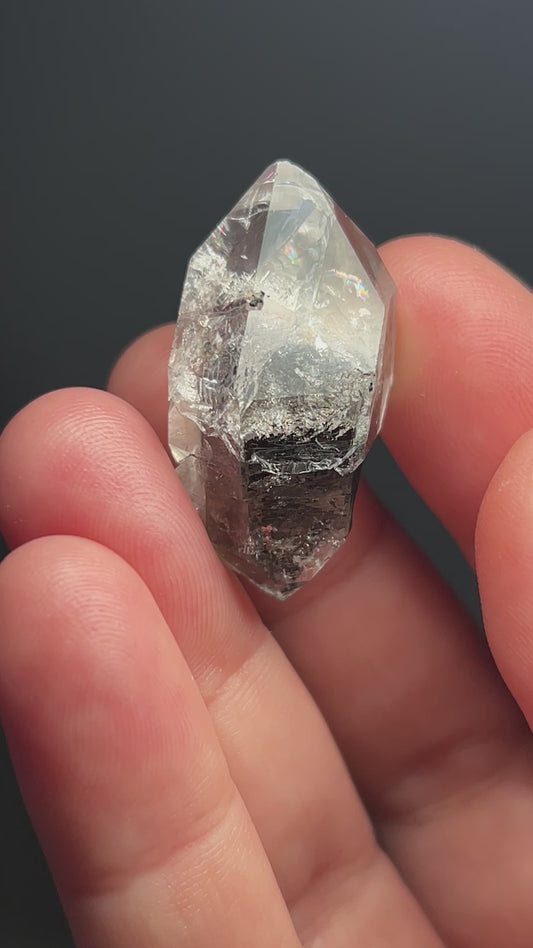 HERKIMER DIAMOND INSIDE HERKIMER DIAMOND QUARTZ