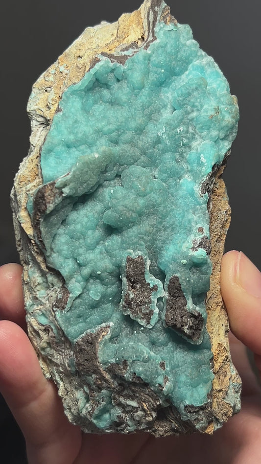 BLUE HEMIMORPHITE FROM CHINA